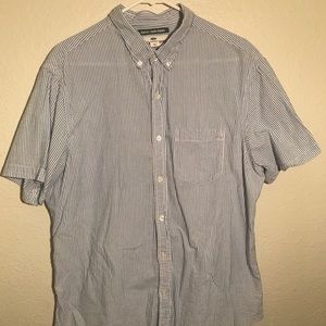 Old Navy Seer Sucker Shirt Men’s XL